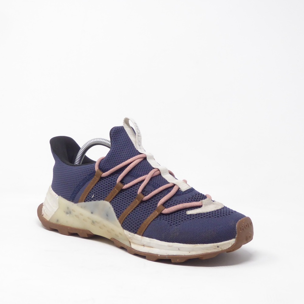 HOLO Artemis Trail Women Running Shoes Navy Blue Mesh Lace Up Sneakers 10